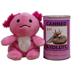 Canned Axolotl (Pink)