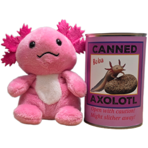 Canned Axolotl (Pink)