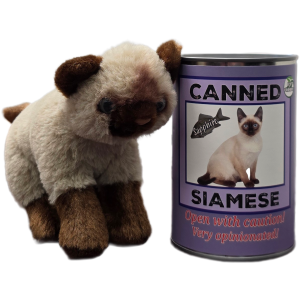 Canned Siamese Cat
