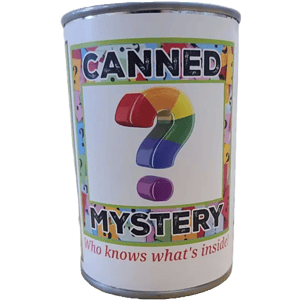 Canned Mystery - Who Knows What's Inside!