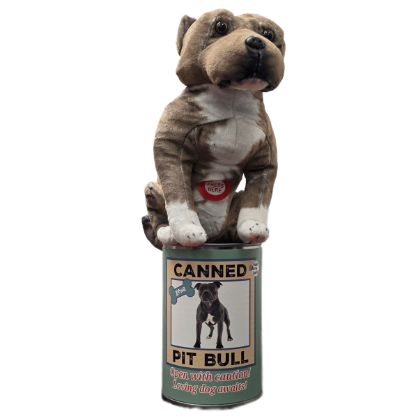 Canned Pit Bull w/Barking Sound - Image 6