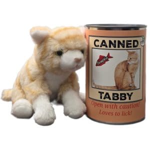 Canned Tabby Cat (Orange)