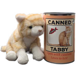 Canned Tabby Cat (Orange)