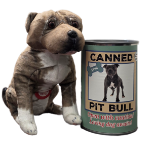 Canned Pit Bull w/Barking Sound