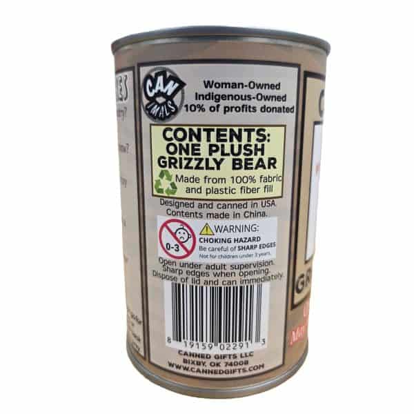 Canned Grizzly Bear - Image 4