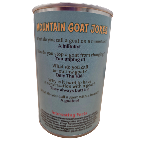 Canned Mountain Goat (Glacier Park) - Image 2