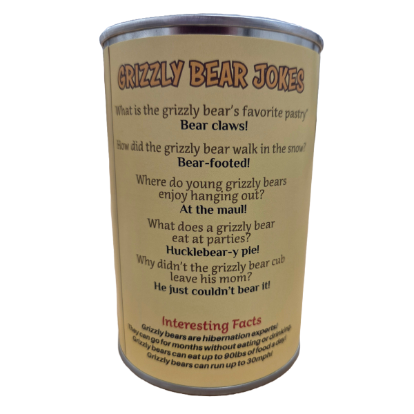 Canned Grizzly Bear (Glacier Park) - Image 2