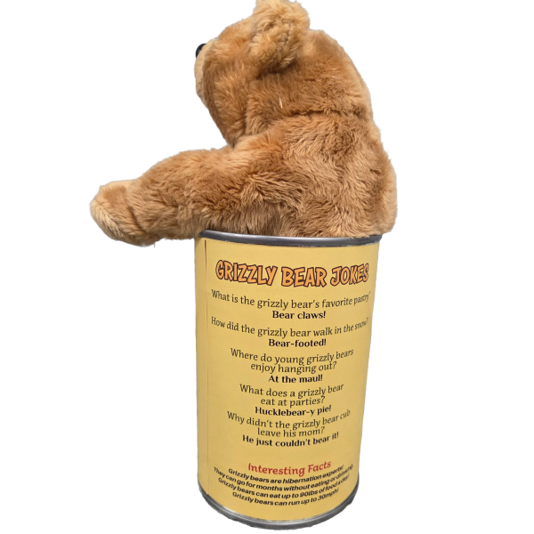 Canned Grizzly Bear (Grand Teton) - Image 2