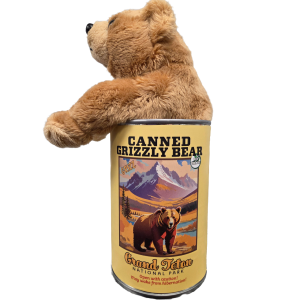 Canned Grizzly Bear (Grand Teton) – Canned Gifts
