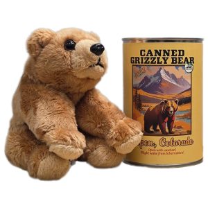 Canned Grizzly Bear (Artistic Aspen Edition)