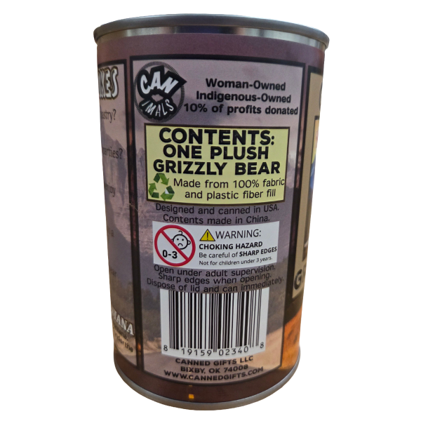 Canned Grizzly Bear (Montana Edition) - Image 4