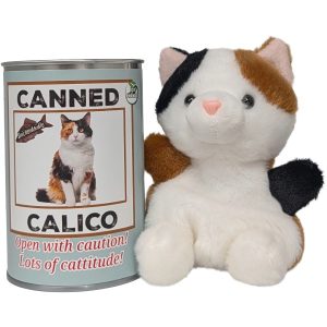 Canned Calico Cat