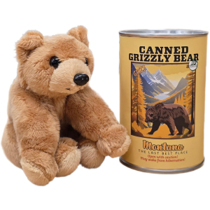 Canned Grizzly Bear (Artistic Montana Edition)