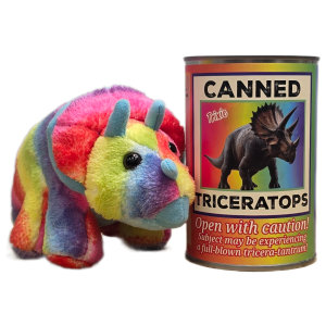 Canned Rainbow Triceratops