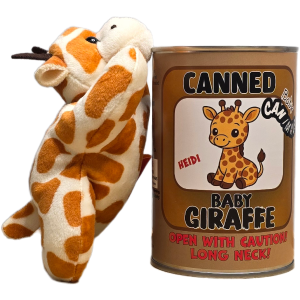 Canned Baby Giraffe