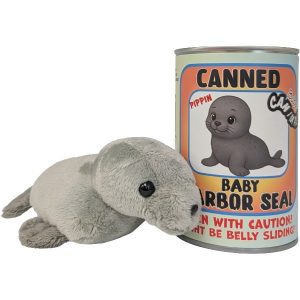 Canned Baby Harbor Seal