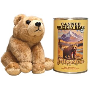 Canned Grizzly Bear (Artistic Yellowstone Edition)