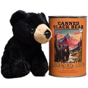 Canned Black Bear (Artistic Jackson Hole, WY Edition)